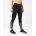 2XU - colanti de compresie pentru femei material windstopper Wind Defence Comp Tights - negru cu elemente reflectorizante