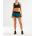 2XU - Short alergare XVENT Free Short 3" W - Rain Spot- Ocean Teal