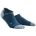 CEP - Sosete de compresie pentru barbati model sub glezna 6cm No Show 3.0 - albastru gri