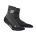 CEP Run Merino Short Cut Socks W negru-antracit