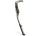 BikeFun - Cric reglabil Bicicleta Kickstand 24-29", aluminiu - negru