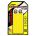 ESI - mansoane 32mm - Chunky - galben