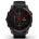 Garmin - Epix Gen 2 Sapphire smartwatch premium cu GPS si AMOLED - ramă gri din titanium DLC, carcasă neagră si curea din silicon neagră