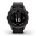 Garmin - fenix 7s Pro Sapphire Solar smartwatch premium cu incarcare solara 42mm - ramă gri din titanium DLC si curea din silicon neagră