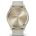 Garmin vivomove Trend - Ramă Cream Gold din oţel inoxidabil - carcasă French Grey - curea din silicon