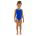 Finis - Costum de baie intreg Fete Bladeback - albastru intens afine