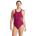 Finis - Costume de baie intreg pentru femei - Bladeback Solid - visiniu cabernet