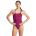 Finis - Costume de baie intreg pentru femei - Skinback Solid - visiniu cabernet