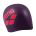 Arena - casca inot silicon - Big Logo - Plum I Bright I Coral