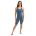 Finis - Costum inot tehnic pentru fete sau femei - Fuse Open Back Kneeskin - gri