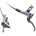 Shimano - Frana disc hidraulica - XTR - BL-M9100(L)- BR-M9100(F) - 1000 mm