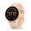 Garmin - vivoactive 6 smartwatch cu GPS și AMOLED - ramă și carcasă roz Metallic Pink Dawn - bratara din silicon roz Pink Dawn