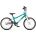 Bicicleta copii Woom 3 Automagic Go cu roti 16" - albastru Metallic Turquoise Petrol
