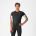Castelli - tricou ciclism maneca scurta regular fit - Entrata 6 Jersey - negru | gri