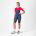 Castelli - costum triatlon cu maneca scurta - Core Tri W Suit Short Sleeve - albastru | roz