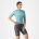 Castelli - pantaloni ciclism scurti cu bretele - Prima 2 Dt Bibshort - 16-35 gr C - gri inchis | albastru