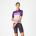 Castelli - pantaloni ciclism scurti cu bretele - Prima 2 Dt Bibshort - 16-35 gr C - negru | mov