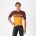 Castelli - tricou ciclism maneca scurta regular fit - Simbolo Jersey - portocaliu | bordo
