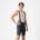 Castelli - pantaloni ciclism scurti cu bretele - Entrata 2 Bibshort - 15-35 gr C - negru
