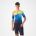 Castelli - costum triatlon cu maneca scurta - Free Sanremo 3 Suit Short Sleeve - albastru belgian | portocaliu
