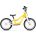 Bicicleta copii Woom 1 Go Plus cu roti 14" galben Vibrant Yellow