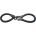 Abus - antifurt bicicleta - 1806/110 Infinity Loop - negru