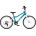 Bicicleta copii Woom 4 Go cu roti 20" albastru metalic
