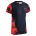 CEP - tricou tehnic - camocloud shirt short sleeve - lava | peacoat