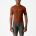 Castelli - tricou ciclism maneca scurta regular fit - Prologo Lite Jersey - 16-38 gr C - grena | portocaliu