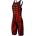 TYR - costum tehnic inot femei - Venzo Open Back - rosu