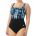 TYR - costum intreg - Tremiti Scoop Neck Controlfit - negru gri
