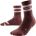 CEP - sosete compresie medii - hiking 80`s mid cut socks W - brown | rose