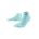 CEP - sosete compresie peste glezna - ultralight socks low cut v3 - lightblue