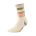 CEP - sosete compresie medii - the run limited 2024.2 socks mid cut W - cream | neon yellow