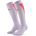 CEP - sosete compresie inalte - run ultralight socks tall 4.0 W - lilac | pink