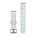 Garmin - curea silicon - Quick Release 20 - Whitestone translucid I Cloud blue cu hardware argintiu