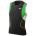 Men Competitor Singlet TYR negru-verde-galben