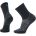 Smartwool - sosete - Run | Zero Cushion | Mid Crew - Black