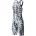 TYR - costum tehnic inot femei - Venzo Open Back - alb-gri