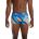 Costum înot TYR Riptide Square Leg - turcoaz/portocaliu | Durafast Elite