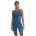 Costum înot întreg femei TYR Thresher Open Back - albastru/verde