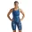 Costum înot întreg femei TYR Thresher Open Back Akurra - albastru | rezistent clor