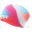 Cască înot silicon TYR Long Hair - roz | confortabilă pentru păr lung