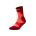 Șosete alergare CEP Core Run Cushion Mid Cut - roșu | compresie