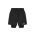 Pantaloni scurți alergare CEP Core Run 2in1 femei - negru | compresie + libertate mișcare