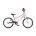 Bicicleta copii Woom GO 3 Automagic cu roti 16" powder pink