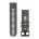 Garmin QuickFit 26 - curea silicon - gri Pebble Gray I Silver Gray