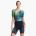 2XU - costum triatlon femei cu maneca scurta Aero Sleeved Trisuit - albastru india alb galben