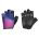 Northwave - manusi ciclism degete scurte pentru femei Active - negru albastru mov irizat