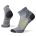 Șosete Merino alergare Smartwool Run - gri Medium Gray | Ankle | Zero Cushion